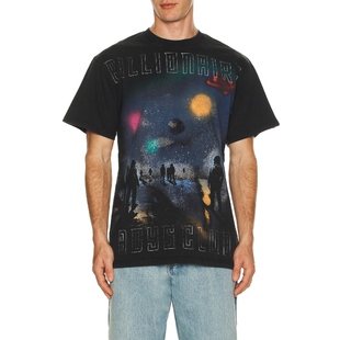 Billionaire Boys Club MIST 宽松T恤 黑色REVOLVE小众新款