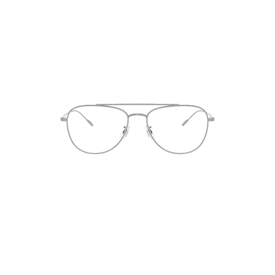 Oliver Peoples 奥利比弗 STILSON 眼镜 金属银色REVOLVE小众新款