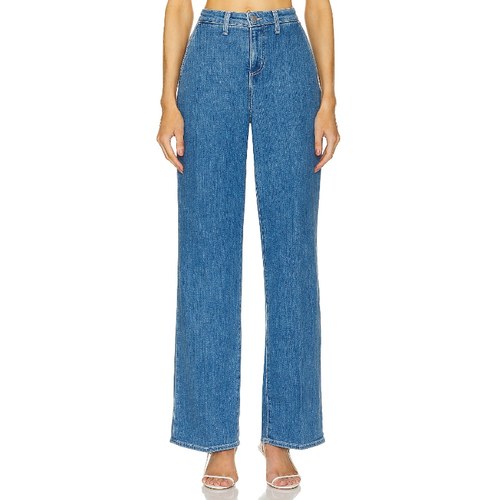 [冬季新品]L'AGENCE WESTON 阔脚长裤 美式复古风REVOLVE