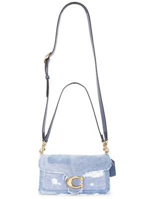 Coach UPCYCLED DENIM PATCHWORK 肩包 revolve小众新款