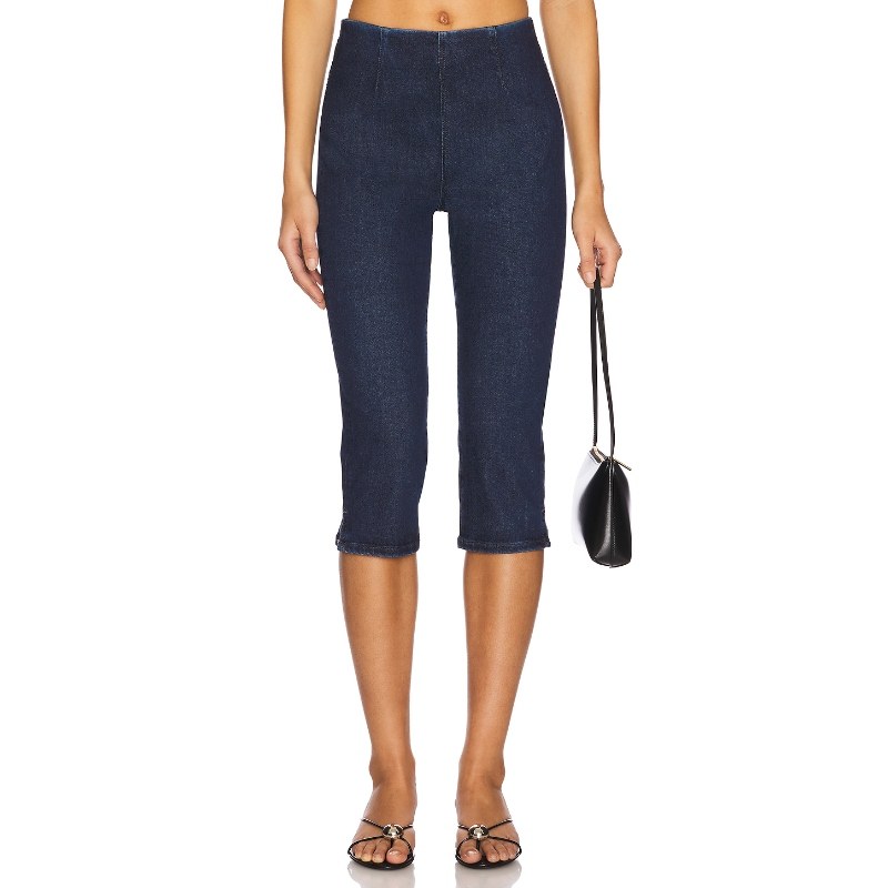 [冬季新品]AG Jeans MAISIE牛仔裤蓝色直筒裤丹宁长裤REVOLVE