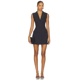 Lovers and Friends 裙子 新品 SOPHIA 黑色REVOLVE小众 春季