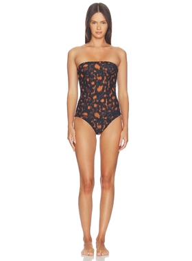 eywasouls malibu SOLEIL 抹胸一件式泳装 26夏季新品 revolve小
