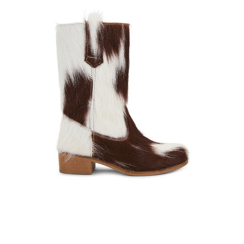 Dico Copenhagen JULIA FUR 靴子 棕色 女款revolve小众新款