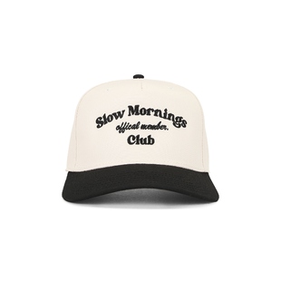 [春季新品]Friday Feelin SLOW 帽类 奶油色REVOLVE小众