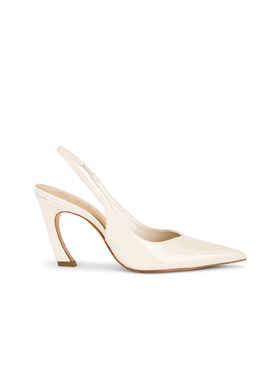 Schutz LEXI MID 浅口高跟鞋 revolve小众新款 白色