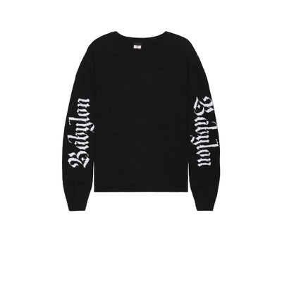 [秋季新品]Babylon 毛衣 黑色REVOLVE小众新款