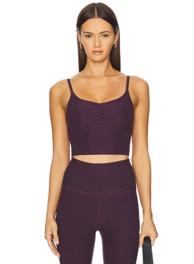 Beyond Yoga THE BARRE 背心上装 紫色 y2k辣妹风REVOLVE小众新款
