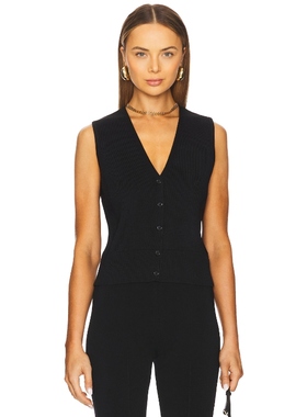 [冬季新品]EAVES ERIKA 背心 黑色羊毛衫REVOLVE小众