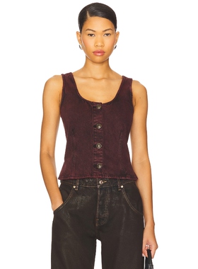 [春节穿搭]Rag & Bone POPPY 上装 酒红色REVOLVE小众