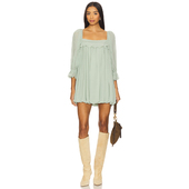 春季 裙子 新品 Tularosa JAIDA 天蓝 REVOLVE小众