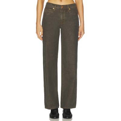 SLVRLAKE JAZMINE 阔腿 棕色 美式复古风REVOLVE小众新款