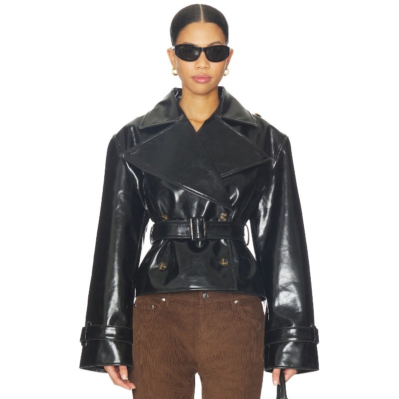 LAMARQUE DELANIA 夹克 黑色REVOLVE小众新款