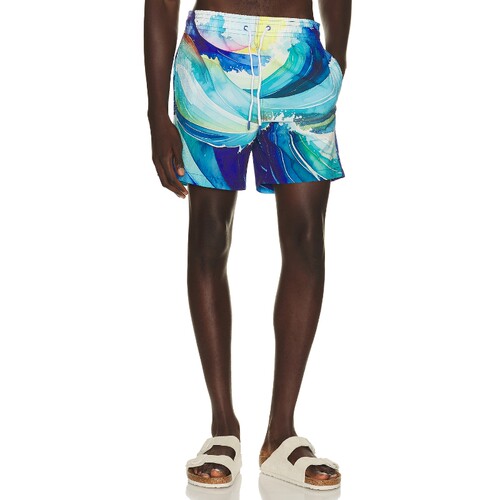 Trunks Surf & Swim Co.蓝色上装度假风秋季新品衬衫REVOLVE