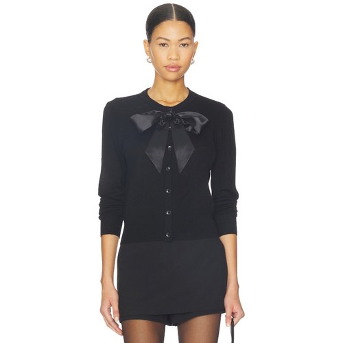 Favorite Daughter THE TAKE A BOW 开衫 黑色REVOLVE小众新款