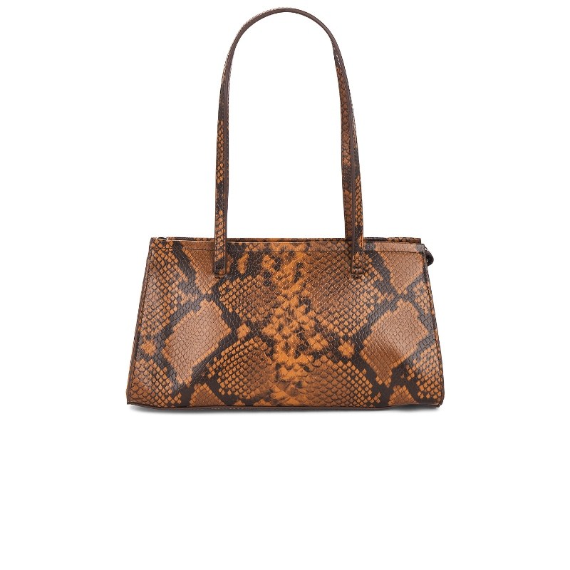 [冬季新品]Nakedvice DAYNA复古风棕色蛇纹手提包REVOLVE,箱包皮具/热销女包/男包,通用款女包,淘宝优惠券,粉丝福利购,淘宝优惠卷