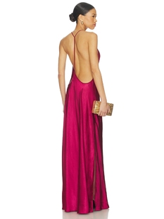 Anna October BERRY JUSTINA 长裙 revolve小众新款 桃紅色