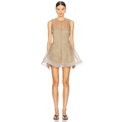 L'Academie BLAIRE 裙子 灰褐色REVOLVE小众新款