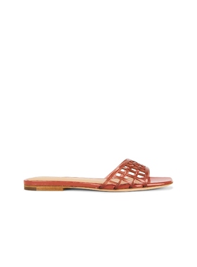 Veronica Beard Maris Jelly Sandal 橙色 女款REVOLVE小众新款