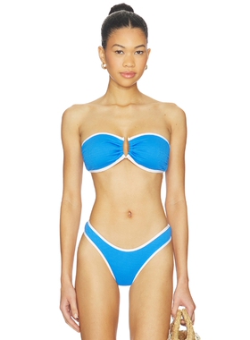Seafolly RING FRONT BANDEAU BIKINI TOP 环扣式前绑带比基尼上