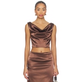 春季 上装 新品 THE MELA ALL WAYS 棕色REVOLVE小众