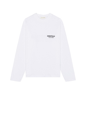 Fear of God ESSENTIALS CLASSIC长袖T恤白色简约风REVOLVE
