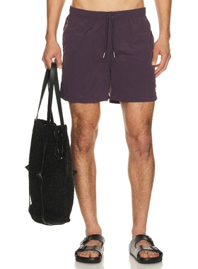 Bather Solid Classic Swim Trunk 紫色REVOLVE小众新款
