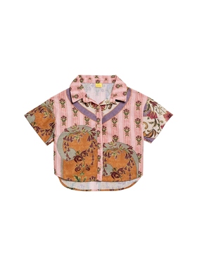 Agua Bendita CLARABELLE AURA 衬衫 Pink,BrownREVOLVE小众新款