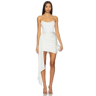 May 象牙白REVOLVE小众新款 CHASING 裙子 DAWN Katie