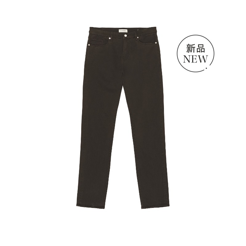 FRAME 牛仔裤 巧克力色REVOLVE小众新款