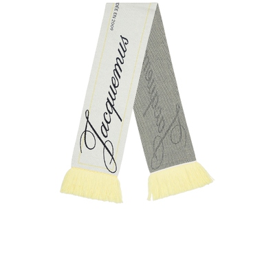 JACQUEMUS L'ECHARPE 围巾 黄色REVOLVE小众新款