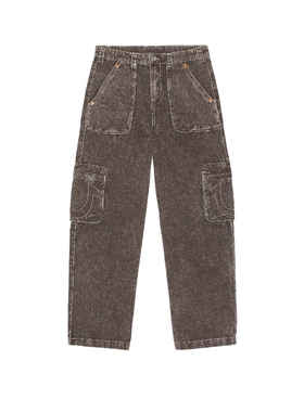 True Religion 真实信仰 BIG T 工装长裤 深灰色REVOLVE小众新款