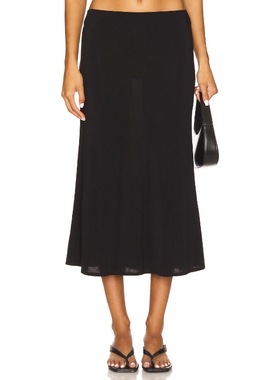 Bella Venice JESSIE 半身裙 黑色 REVOLVE小众新款