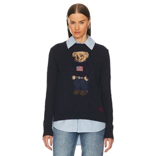 冬季 Polo 毛衣老钱风REVOLVE新款 Ralph 内搭 Lauren拉夫劳伦针织衫