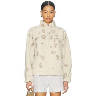 Golf 米色 Blair Pullover 运动复古风REVOLVE小众 Fleece Malbon