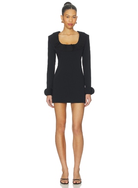 Alexis TYRA 裙子 黑色REVOLVE小众新款