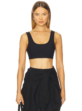 THE UPSIDE PEACHED HARLEY 运动胸罩 黑色REVOLVE小众新款