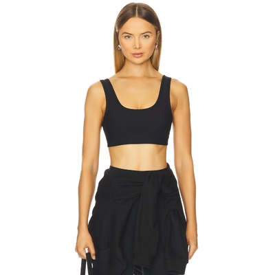 THE UPSIDE PEACHED HARLEY 运动胸罩 黑色REVOLVE小众新款