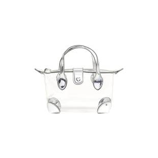 [冬季新品]Stoney Clover Lane银白透明手提包简约迷你包REVOLVE