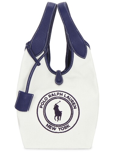 Polo Ralph Lauren CANVAS TOTE BAG 帆布手提包 26春夏新品 revo