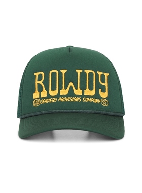 Sendero Provisions Co. ROWDY 卡车司机帽 绿色REVOLVE小众新款