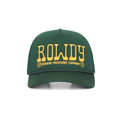Sendero Provisions Co. ROWDY 卡车司机帽 绿色REVOLVE小众新款