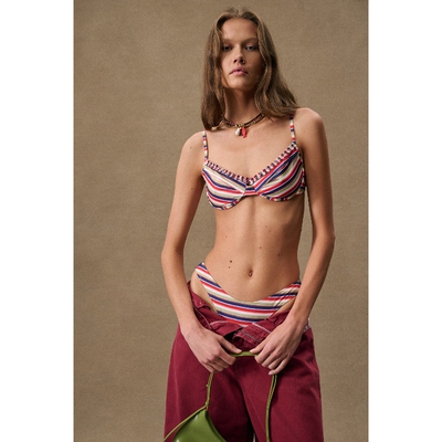 Heavy Manners 比基尼文胸上装 碎花REVOLVE小众新款