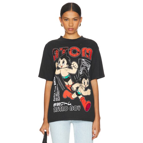 Philcos ASTRO BOY ATOM 宽松T恤 黑色REVOLVE小众新款