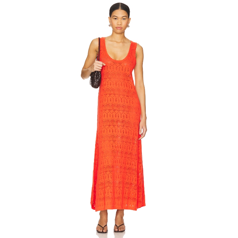 SPELL SIESTA 长裙 红色REVOLVE小众新款