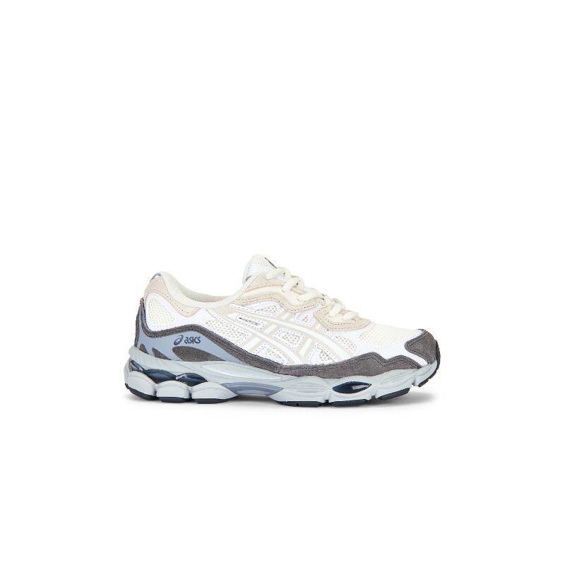 Asics白色早秋运动鞋复古风厚底休闲球鞋休闲气质REVOLVE