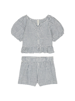 Rylee + Cru JUNIPER 上衣和短裤套装 revolve小众新款