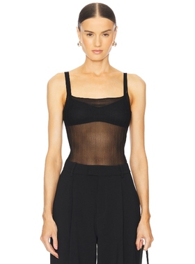 [冬季内搭]L'Academie MADELYN 上装黑色辣妹风REVOLVE新款