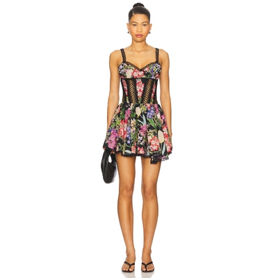 Charo Ruiz Ibiza GARDENIA 连衣裙女夏 Black,PinkREVOLVE新款