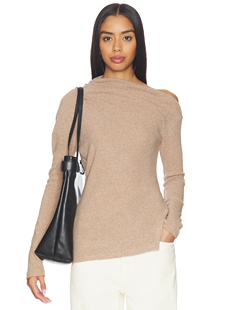 Lovers and Friends LOWRI 上装 revolve小众新款 棕黄色